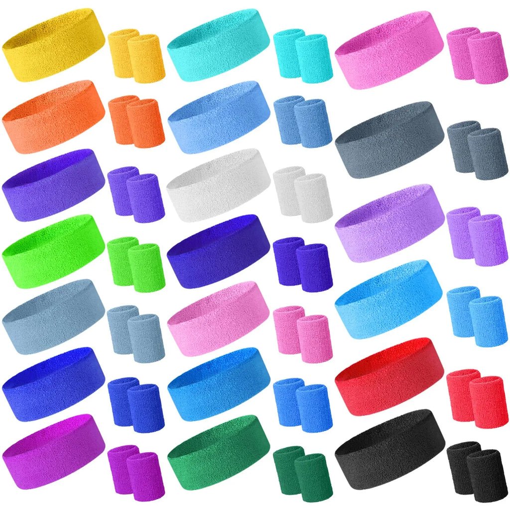 Diffuse Sweat Headband With WristBand