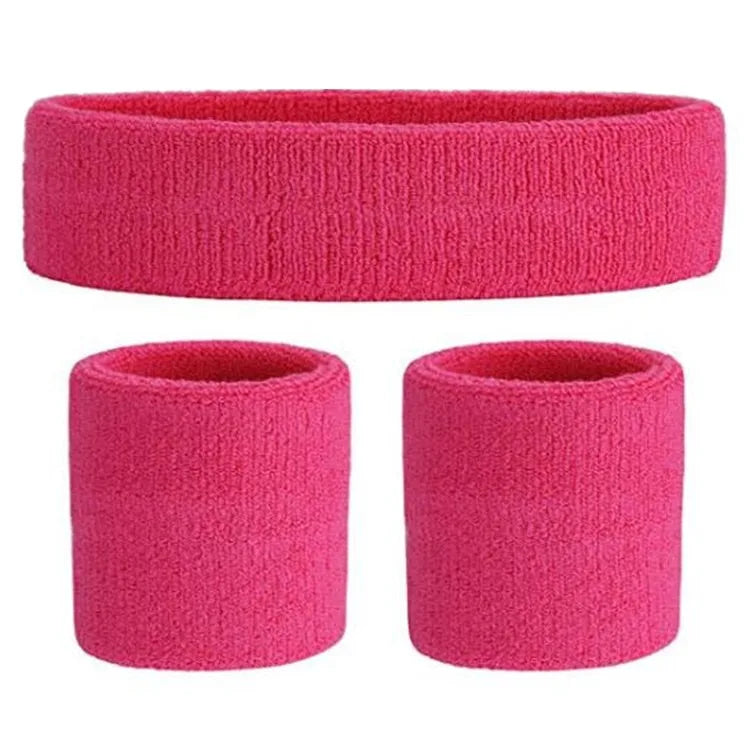 Diffuse Sweat Headband With WristBand