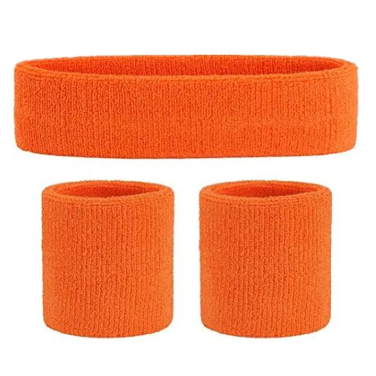 Diffuse Sweat Headband With WristBand