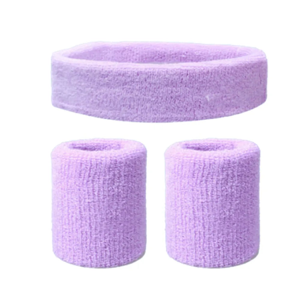 Diffuse Sweat Headband With WristBand