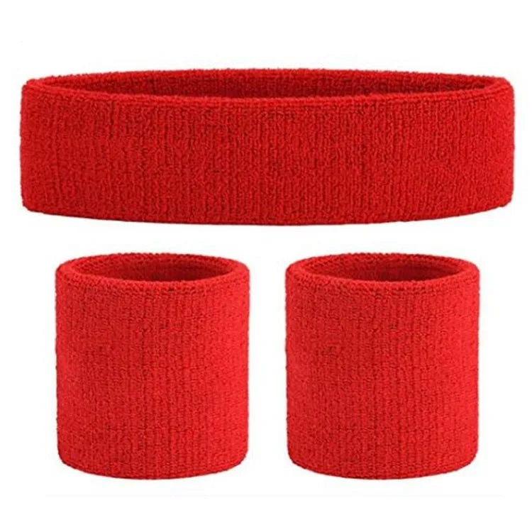 Diffuse Sweat Headband With WristBand