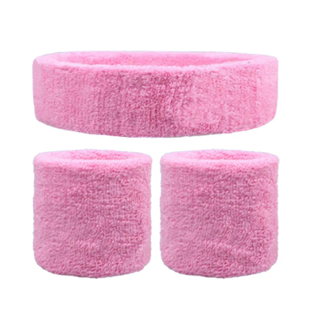 Diffuse Sweat Headband With WristBand