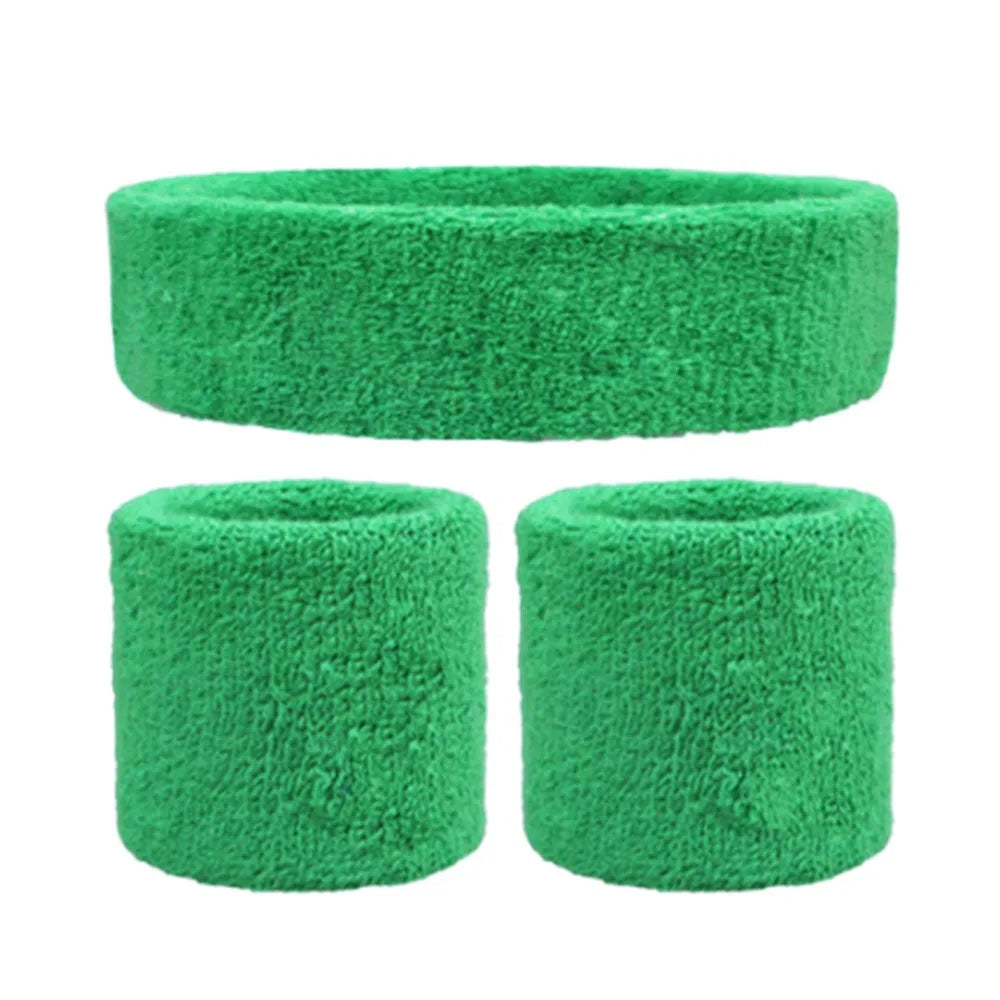 Diffuse Sweat Headband With WristBand