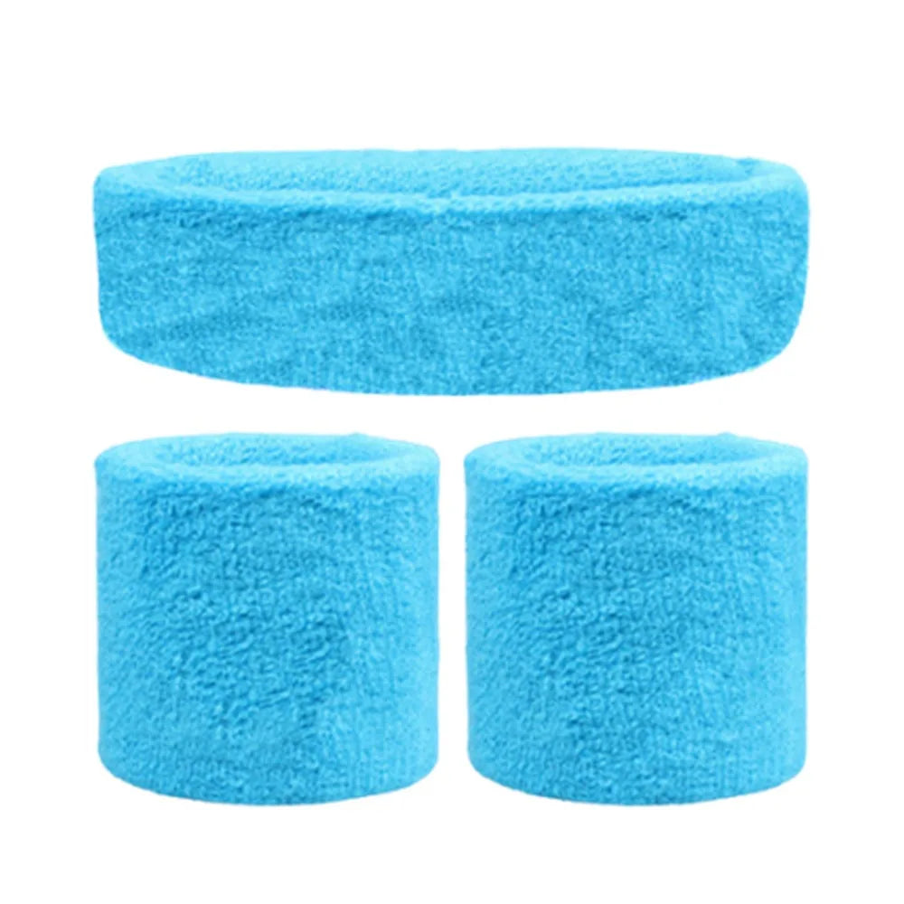 Diffuse Sweat Headband With WristBand