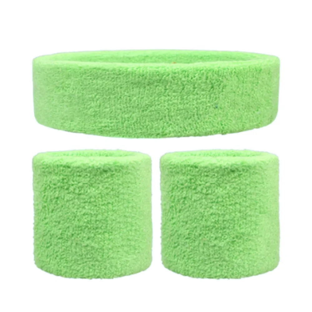 Diffuse Sweat Headband With WristBand